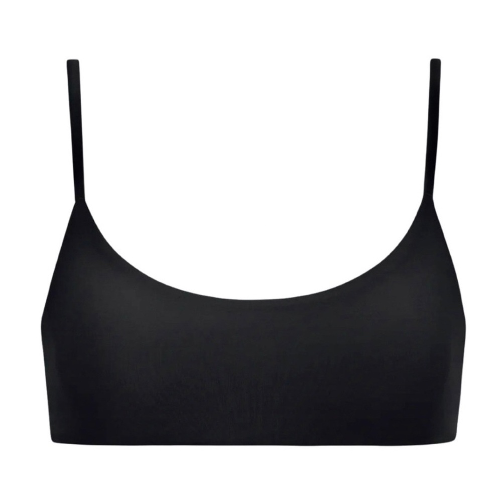 Elysiian Sonoma Scoop Neck Bikini Top in Black • NEW WITH TAGS - Picture 2 of 12